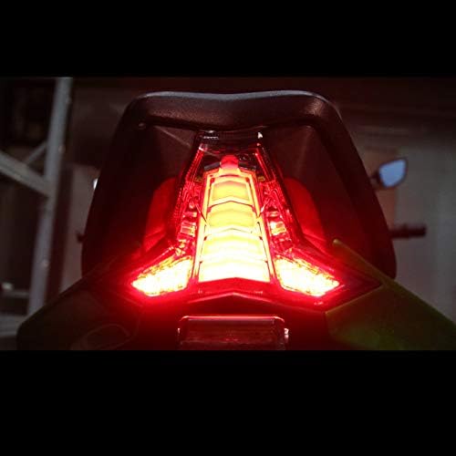 。 Kawasaki Z125 Motorcycle Led Tail Light With Integrated Turn